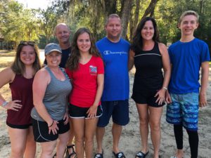 An Anchored Scuba family